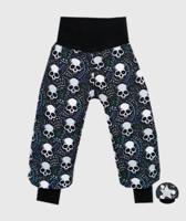 Waterproof Softshell Pants Skulls Black