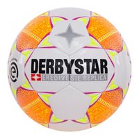 Derbystar Voetbal Eredivisie Replica 2018-2019 Wit oranje goud - thumbnail