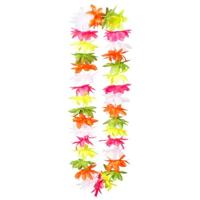 Boland 52211 - Hawaïaanse ketting Malia, meerkleurig, van kunstbloemen