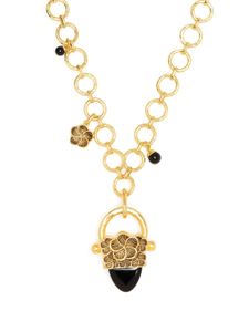 Aurelie Bidermann collier à pendentif Dallah - Or