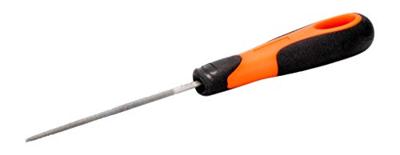 Bahco 1-230-06-3-2 ronde vijl met schrift 150 X 6,0 mm slag 3 1 st.