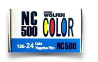 Originele WOLFEN (ORWO) NC500 Color kleinbeeldfilm 400 ASA 24 opnames