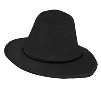 Rubie's Cowboyhoed Unisex Polyester Zwart