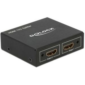 Delock 87701 HDMI-splitter 1 x HDMI in > 2 x HDMI uit 4K