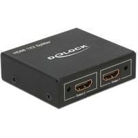 Delock 87701 HDMI-splitter 1 x HDMI in > 2 x HDMI uit 4K - thumbnail