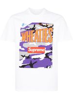 Supreme t-shirt Wheaties à logo - Blanc