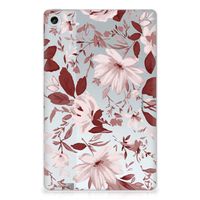 Tablethoes Lenovo Tab M10 Plus (3e generatie) Watercolor Flowers - thumbnail