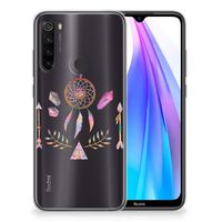 Xiaomi Redmi Note 8T Telefoonhoesje met Naam Boho Dreamcatcher - thumbnail