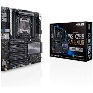 ASUS WS X299 SAGE/10G Intel® X299 LGA 2066 (Socket R4) CEB server-/werkstationmoederbord