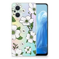 OPPO Reno8 Lite TPU Case Dogwood Flowers