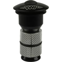 VWP Ahead Cap 1" alu zwart tbv Carbon vork - thumbnail