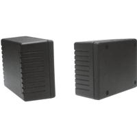 Universele behuizing Strapubox 1014G, ABS, zwart, 94 x 71 x 40, 1 stuk