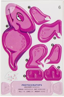 LG-Imports 3D puzzel protoceratops 7 stukjes LG-Imports 3D puzzel protoceratops 7 stukjes