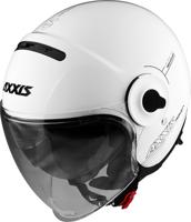 Helm Axxis Raven Solid Glans Wit  L