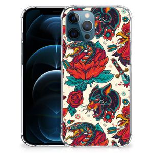 Anti-shock Hoesje met foto voor iPhone 12 | 12 Pro Old Skool