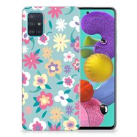 Samsung Galaxy A51 TPU Case Flower Power