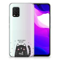 Xiaomi Mi 10 Lite Telefoonhoesje met Naam Cat Good Day