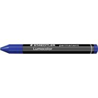 STAEDTLER Lumocolor Permanent Omnigraph 236-3 Smudgeproof Universal Marking Crayon - Blauw (Pack van 12)