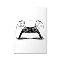 Poster - Joystick / Zwart en Wit / 02 - thumbnail