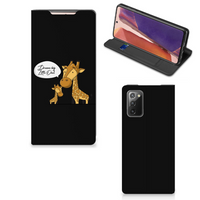 Samsung Galaxy Note20 Magnet Case Giraffe - thumbnail