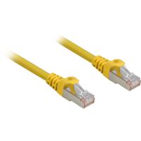 Sharkoon Cat.6a SFTP netwerkkabel Geel 1,5 m Cat6a S/FTP (S-STP) - thumbnail