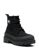 Tommy Jeans bottines Foxing à lacets - Noir - thumbnail