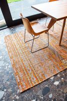 Louis de Poortere - 9111 Antiquarian Kelim Riad Orange - 140x200 cm Vintage Vloerkleed