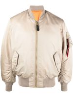 Alpha Industries veste bomber réversible à fermeture zippée - Tons neutres - thumbnail