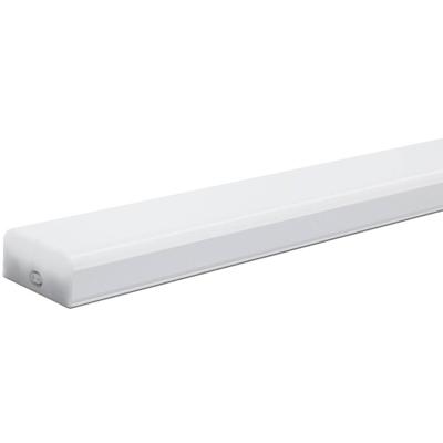 Led Tl Armatuur Met T5 Buis - Aigi Shado - 60cm - 12w - Koppelbaar - Natuurlijk Wit 4000k - Mat Wit - Kunststof