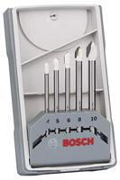 Bosch Professional 5-delige tegelboorset CYL-9 SoftCeramic (voor zachte keramische tegels, Ø 4-10 mm, Accessoire Boormachines)