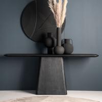 Eleonora Sidetable Aron Mangohout, 180cm - Zwart - thumbnail