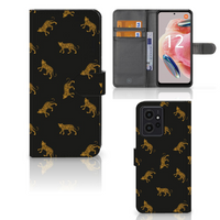 Telefoonhoesje met Pasjes voor Xiaomi Redmi Note 12 4G Leopards - thumbnail