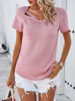 Knitted Casual Loose T-Shirt