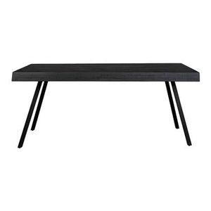 "MOOS Tygo Eettafel - 200 x 90 cm - Zwart "