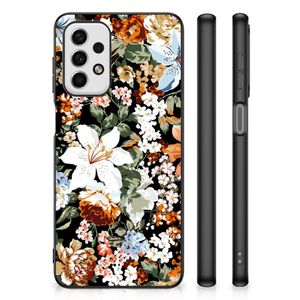 Bloemen Hoesje voor Samsung Galaxy A23 Dark Flowers