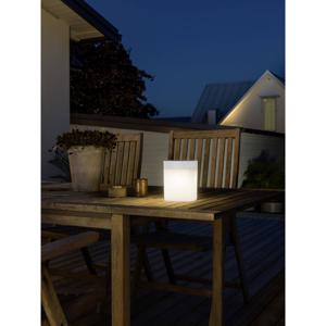 Konstsmide Assisi 7806-202 Tafellamp op zonne-energie 1 W Warmwit Wit