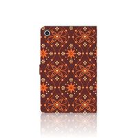 Lenovo Tab M10 Plus 3rd Gen 10.6 inch Tablet Hoes Batik Brown