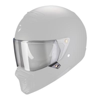 SCORPION EXO-HX1 Vizieren (KDF19), en Pinlocks, Zilver iridium SCORPION EXO-HX1 Vizieren (KDF19), en Pinlocks, Zilver iridium