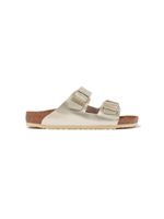 Birkenstock Kids sandales Arizona à design métallisé - Or