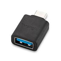 Kensington CA1010 USB-C naar USB-A Adapter, M/F Adapter, Premium USB C naar USB A Kabel, Plug & Play, Zeer Snelle Gegevensoverdracht tot 5Gbps, Hoge Snelheid Opladen (K33477WW)