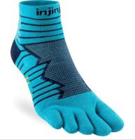 Injinji Ultra run mini-crew - BLAUW - Unisex - thumbnail