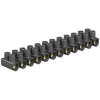 OBO Bettermann 2056089 aansluitstrips 4 mm², polypropyleen, zwart, 10 stuks