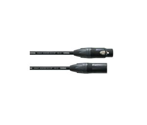 Cordial CPM 5 FM XLR Verbindingskabel [1x XLR-bus - 1x XLR-stekker] 5.00 m Zwart