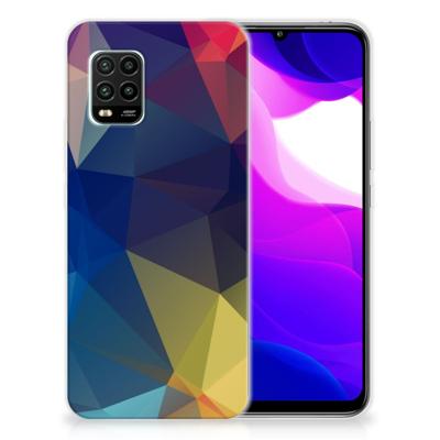 Xiaomi Mi 10 Lite TPU Hoesje Polygon Dark