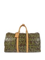 Louis Vuitton Pre-Owned x Stephen Sprouse sac de voyage Keepall 50 (2001) - Marron