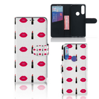 Alcatel 1S 2020 Telefoon Hoesje Lipstick Kiss - thumbnail