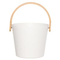 Rento Design sauna-emmer met beugel - Wit