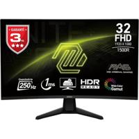 MSI Gaming-monitor MAG 32C6X, 1920 x 1080 (FHD), 80,9 cm (31,5 inch), 16:9, Curve 1500R, zwart