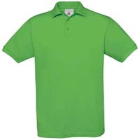 SALE! B&C BC0099 Safran TT Polo - Groen - Maat XL - thumbnail