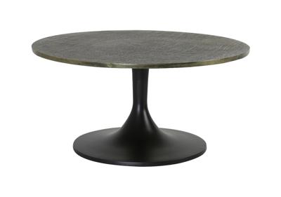 Light & Living Salontafel 'Rickerd' Ø76cm, kleur Antiek Brons
